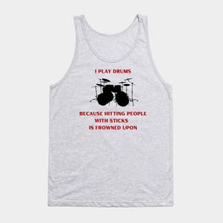 Play Drums Tank Top